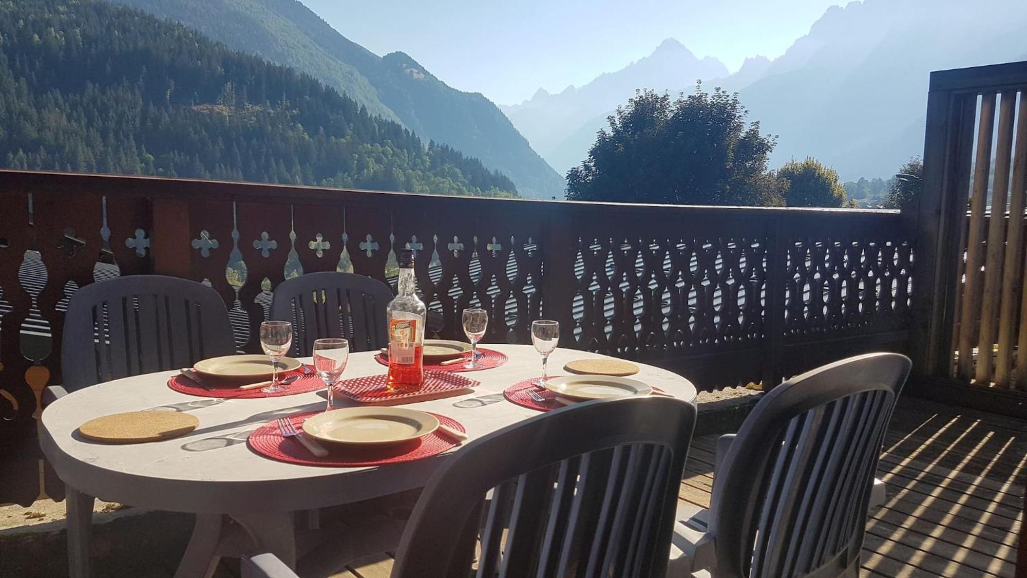 Appartement Bellevue Au Pied Des Pistes Les Houches Exterior photo